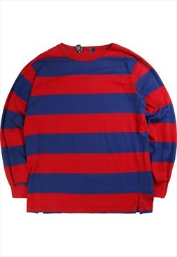 Vintage  Polo Ralph Lauren Sweatshirt Striped Heavyweight