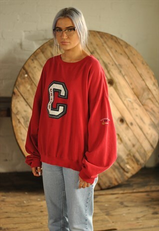 VINTAGE 90S CHAPS BY RALPH LAUREN SPELL OUT SWEATER