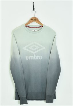 Vintage Umbro Sweatshirt Grey Medium