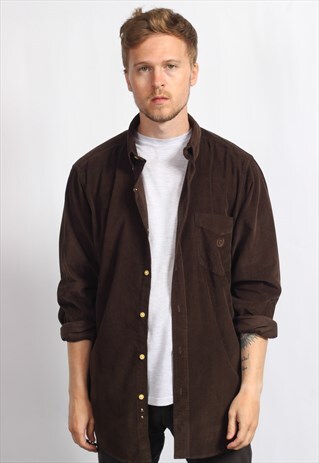 VINTAGE RALPH LAUREN CHAPS CORDUROY SHIRT
