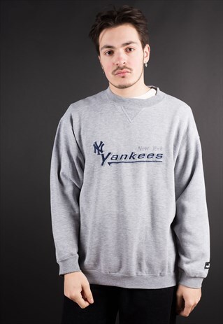 VINTAGE NEW YORK YANKEES MLB CREWNECK SWEATSHIRT BY PUMA
