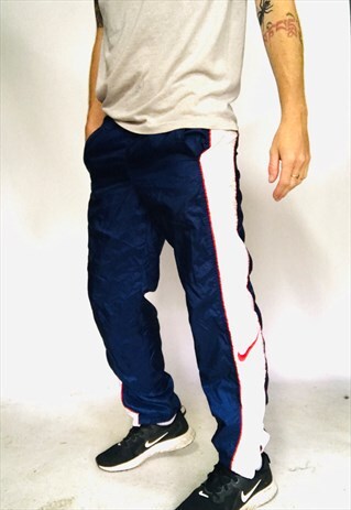 nike shell tracksuit bottoms