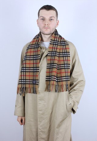 BURBERRY VINTAGE SCARF MEN ORIGINAL
