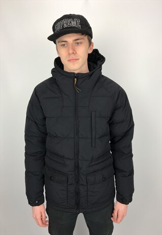 VINTAGE LYLE & SCOTT HOODED PUFFER JACKET