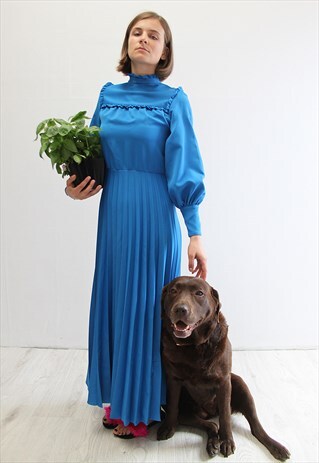 HANDMADE PLEATED DRESS