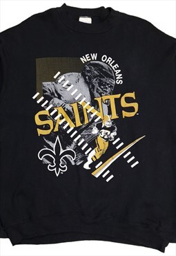 Tultex NFL New Orleans Saints Made In USA Sweatshirt Large