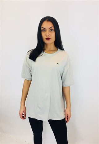 VINTAGE LACOSTE THICK COTTON T SHIRT