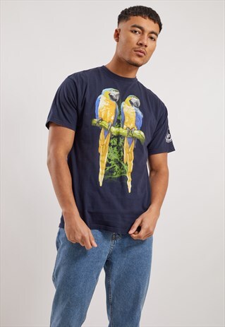 VINTAGE PARROT PRINT T-SHIRT