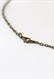 OM NECKLACE FOR MEN BRONZE CHAIN YOGA FESTIVAL JEWELRY