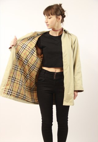 VINTAGE BURBERRY MAC JACKET
