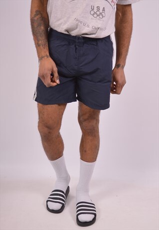 VINTAGE LOTTO SPORT SHORTS NAVY BLUE