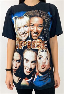 Vintage 90s SPICE GIRLS printed t-shirt 