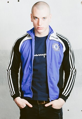 VINTAGE ADIDAS CHELSEA FOOTBALL CLUB TRACK JACKET