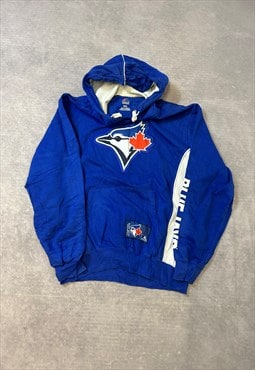MLB Majestic Hoodie Embroidered Toronto Blue Jays Sweatshirt