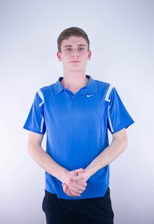 VINTAGE NIKE SWOOSH BASIC POLO SHIRT
