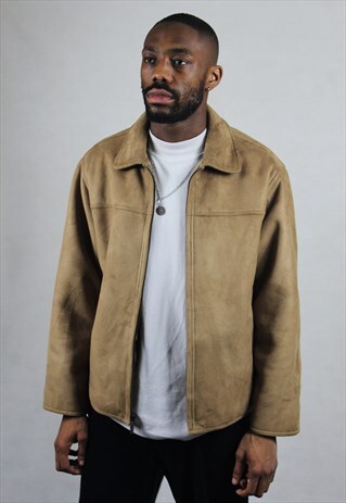 VINTAGE / SUEDE STYLE / JACKET