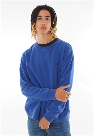VINTAGE NAUTICA SWEATSHIRT BLUE