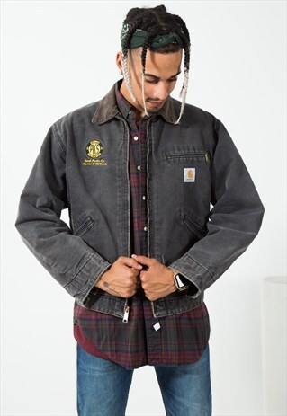 VINTAGE CARHARTT WINTER BLANKET JACKET / S2171