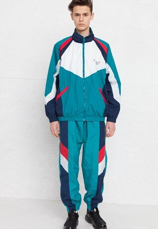 VINTAGE GREEN HORISONT TRACKSUIT