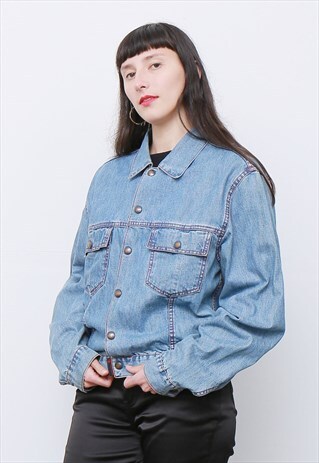 RARE VINTAGE 90'S DOLCE & GABBANA DENIM JACKET