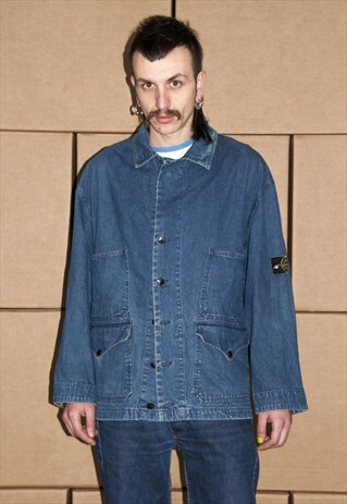 VINTAGE STONE ISLAND DENIM JACKET