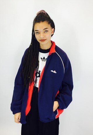 ELLESSE THICK TEDDY BEAR FLEECE JACKET