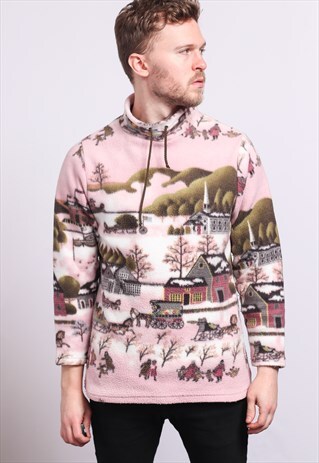 VINTAGE PULL OVER FLEECE TOP