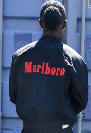 MARLBORO REVERSIBLE BOMBER JACKET