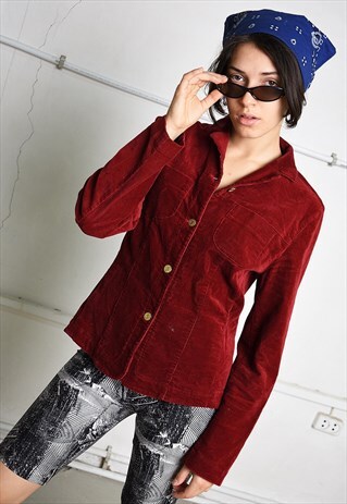 Y2K RETRO CORDUROY FESTIVAL GARM JACKET