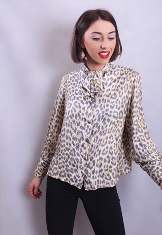 LEOPARD PRINT BLOUSE