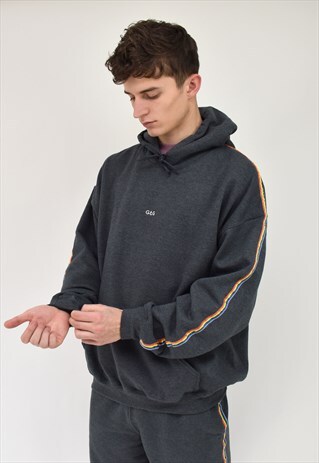 G&G UNISEX DG RAINBOW RIBBON SLEEVE HOOD