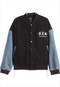 Vintage 90's B.U.M Varsity Jacket Letterman College Bomber