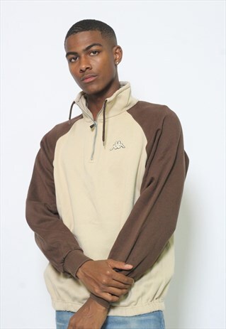 VINTAGE KAPPA 1/4 ZIP SWEATSHIRT