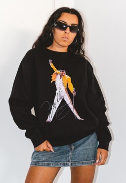 00s Freddy Mercury Graphic Sweatshirt