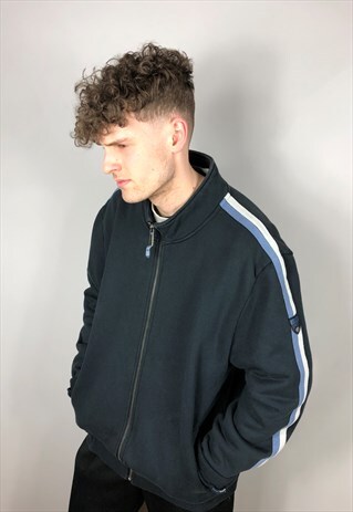 RETRO KICKERS ZIPPED SWEATSHIRT WITH STRIPES