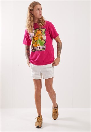 VINTAGE GARFIELD GRAPHIC T-SHIRT