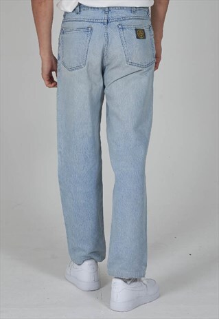 VINTAGE RARE 80'S LIGHT WASH STONE ISLAND JEANS