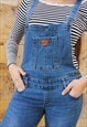 BLUE LONG DUNGAREES