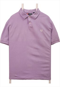 Chaps Ralph Lauren 90's Short Sleeve Button Up Polo Shirt La