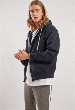VINTAGE CHAMPION ZIP-UP HOODIE
