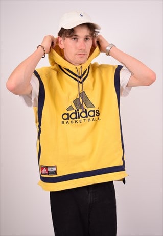 adidas sleeveless hoodie