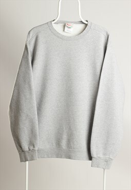 Vintage Nike Vikings Crewneck Sweatshirt Grey 
