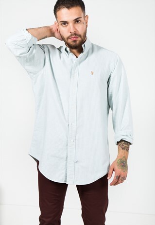 VINTAGE 80S POLO RALPH LAUREN SHIRT / 0081 / 302