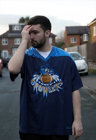 VINTAGE DISNEY GOOFY AMERICAN FOOTBALL JERSEY