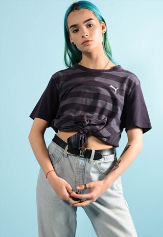 VINTAGE PUMA EMBROIDERED T-SHIRT