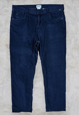 Timberland Blue Corduroy Trousers Men's W36 L32