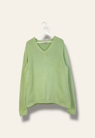 VINTAGE L.L.BEAN CARDIGAN ORIGINAL IN GREEN L