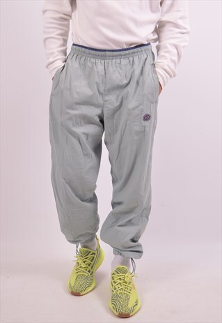 VINTAGE SERGIO TACCHINI TRACKSUIT TROUSERS GREY