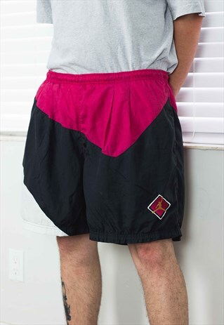 VINTAGE NIKE AIR JORDAN SHORTS LOGO 90S XL 7.1