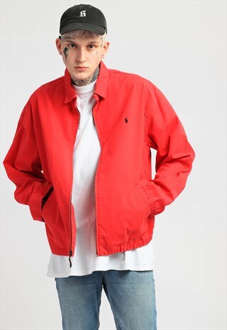 VINTAGE POLO RALPH LAUREN HARRINGTON JACKET